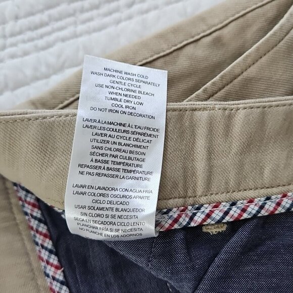 Ben Sherman Stretch Chino Shorts Men's 38 Tan Regular Fit 7" Inseam NEW NWT Luxe - Picture 13 of 14